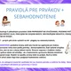 Obrázkové pravidlá pre prvákov + sebahodnotenie 2