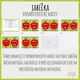 🍎Jabĺčka, oromotorické karty🍎 2