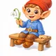 Výzdoba na okno TRPASLÍCI – obojstranná výzdoba 2