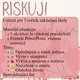 RISKUJ! - Vývin jedinca 2