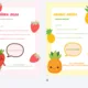 ☀️Edukatívne a hravé plagáty ovocie - Back to school kolekcia ☀️ 2