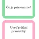 Opakovanie učiva 4. ročníka SJL a LIT (na začiatku 5. ročníka) - komunikačné karty  3
