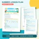 Plán hodiny - Summer Lesson Pack – Lesson Plan, Flashcards & Vocabulary Poster 3