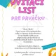 Rozprávkový uvítací list pre prváka a prváčku 2