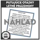 Putujúce otázky LETNÉ PRÁZDNINY 3