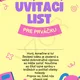 Hravý uvítací list pre prváka a prváčku 2