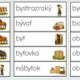 Vybrané slová po B - kartičky 2