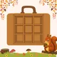 Veveričkin kufrík - Skladanie podľa predlohy 🍂🧳 2
