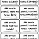 OVOCIE A ZELENINA - Komunikačné kartičky 2