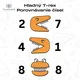 Hladný T-rex – porovnávanie a počítanie čísel (>, <, =) 2