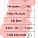 Doplnkové čítanie k Šlabikáru (písmená A - S) 2