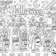 Kooperatívna omaľovanka - Halloween 3