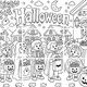 Kooperatívna omaľovanka - Halloween 2