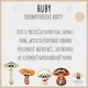🍄‍🟫Huby, oromotorické karty🍄‍🟫 2