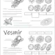 Vesmír - pracovný list 2