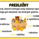 Neohybné slovné druhy 3