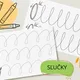 GRAFOMOTORIKA, UVOĽŇOVACIE CVIKY, PRÍPRAVA NA PÍSANIE 3