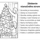 Zimné maľovanky - čítanie s porozumením 2