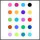 Farebné cestičky - Spájanie podľa predlohy ✏️ 2