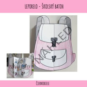 Leporelo - školský batoh