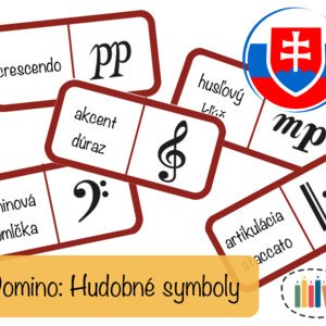 domino - hudobné symboly
