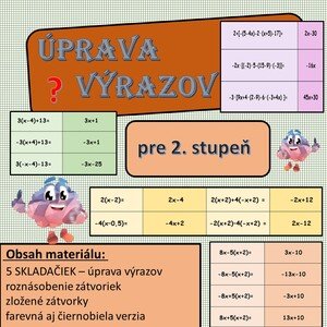 Úprava výrazov