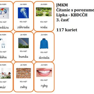 Ja mám, kto má? - Čítanie s porozumením - šlabikár LIPKA - KBDCČH 3. časť
