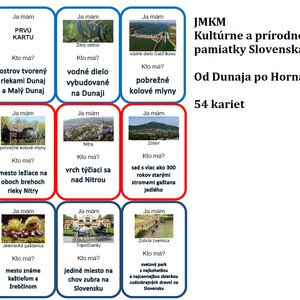 Ja mám, kto má? - Od Dunaja po Hornád (kultúrne a prírodné pamiatky Slovenska)