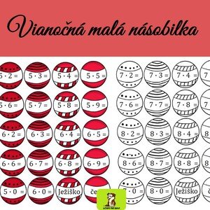 Vianočná malá násobilka