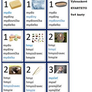 KVARTETO - Vybrané slová po M