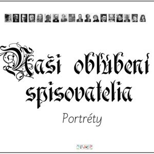 Plagáty - spisovatelia - portréty ČB