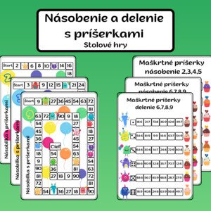 Násobenie a delenie s príšerkami