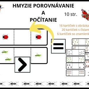 HMYZIE POROVNÁVANIE A POČÍTANIE