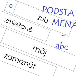 PODSTATNÉ MENÁ - abc