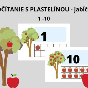 Počítanie s plastelínou