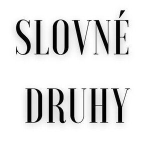 Slovné druhy