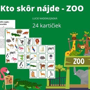 Kto skôr nájde - ZOO