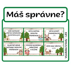 Máš správne?