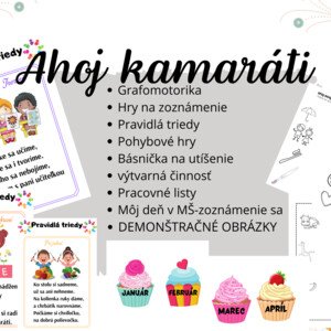 Ahoj kamaráti - zoznamovací týždeň