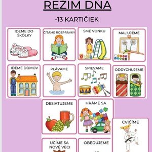 Režim dňa v MŠ 