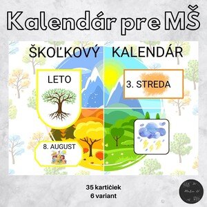 Kalendár pre MŠ