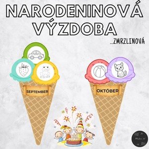 Narodeniny v MŠ, zmrzlinová verzia