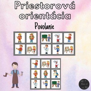 Povolanie, priestorová orientácia
