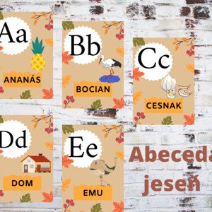 Abeceda jeseň 