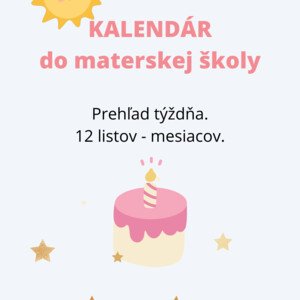 Kalendár MŠ (narodeninový)