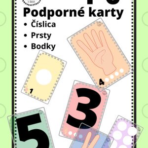 Podporné karty 1-6