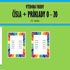 Matematika - do 20 (výzdoba triedy)