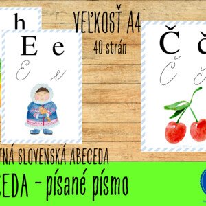 ABECEDA - písané písmo