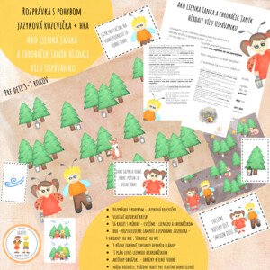 Rozprávka s pohybom - jazyková rozcvička + hra - Ako lienka Janka a chrobáčik Janík hľadali vílu Uspávanku