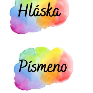 Hláska, písmeno- materiál na nástenku 